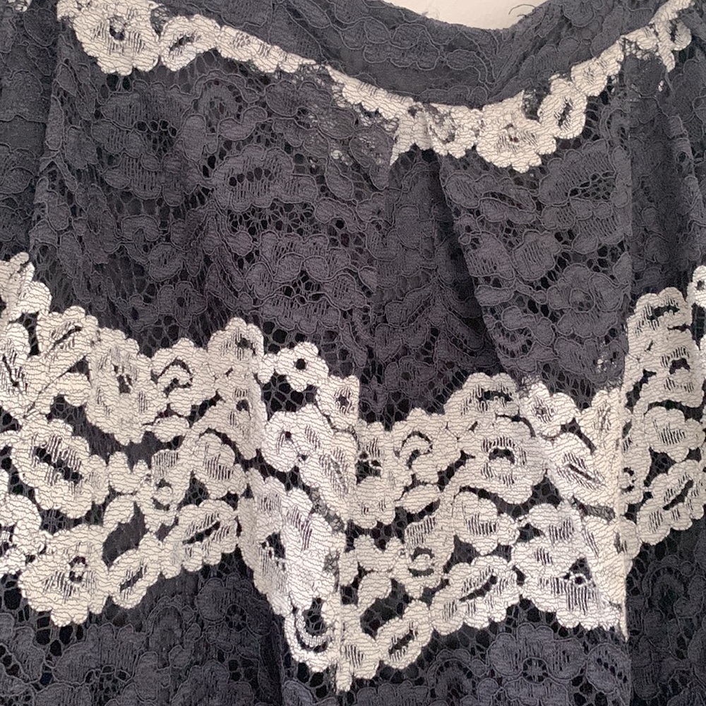Who What Wear Lace A-Line Skirt - Picture 5 of 12